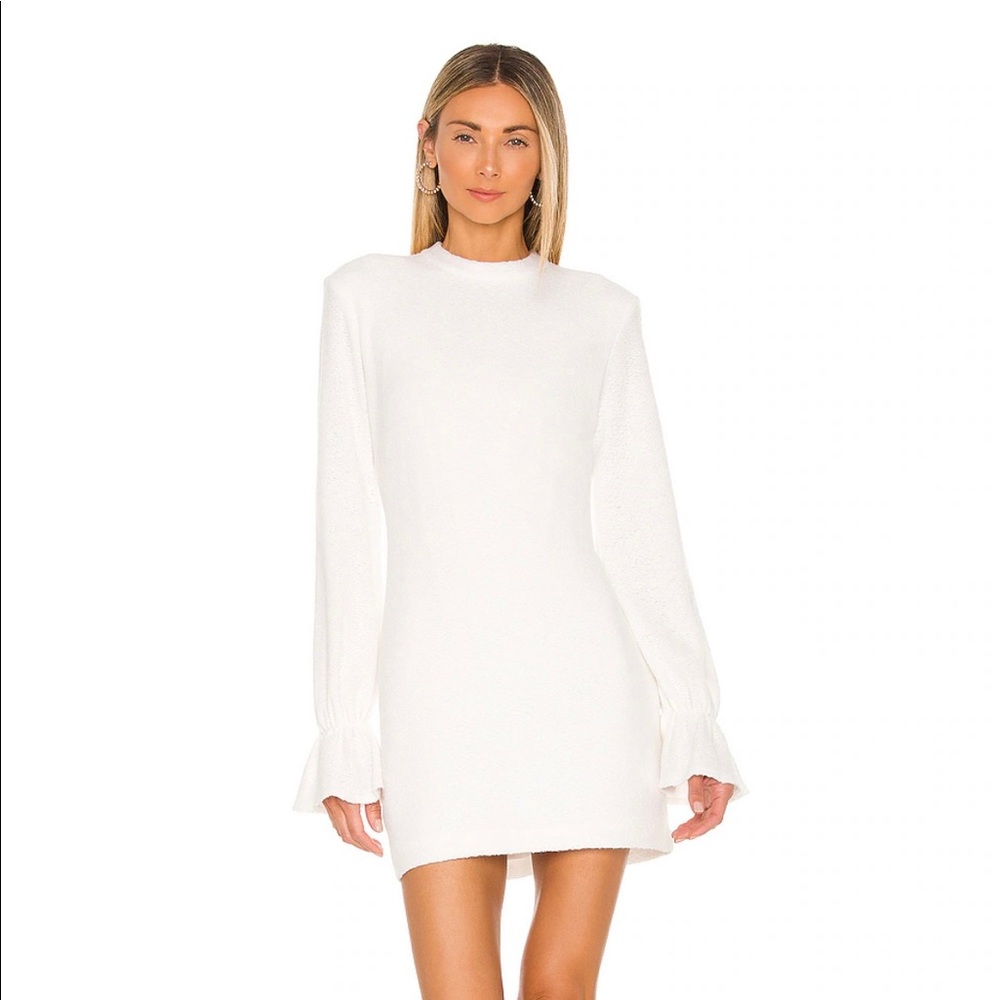 Amanda Uprichard Tallin Dress in Ivory size S